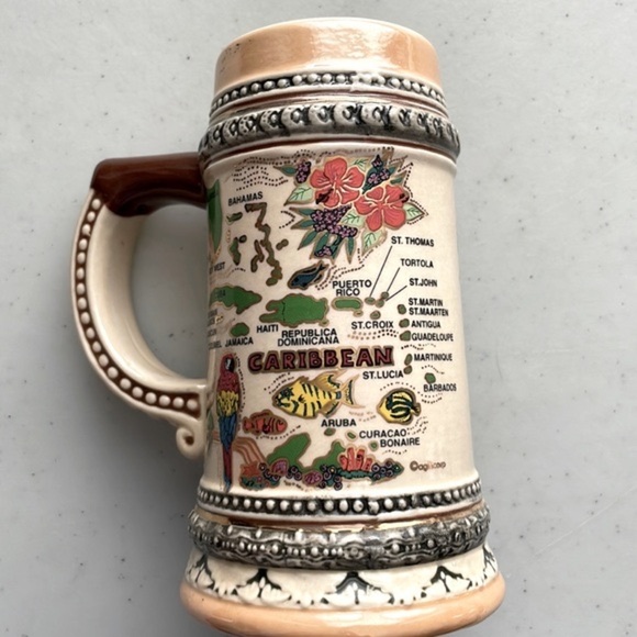 Other - Vintage Porcelain Agiftcorp Caribbean Pirate Beer Stein